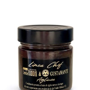 Agliuca - condimento di aglio nero e acciuga